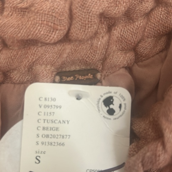 Free People into the blue linen maxi dress. - Picture 3 of 3